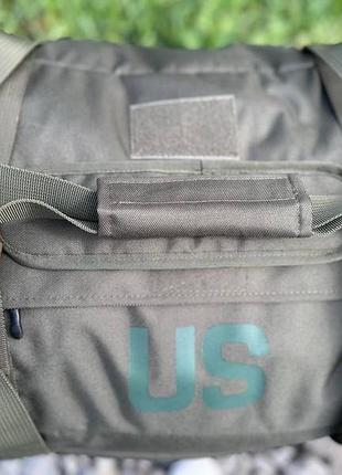 Сумка баул us олива темна 2