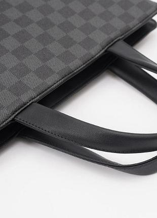Стильний чоловічий діловий портфель для документів, якісна офісна сумка формату а4 pal16003 фото
