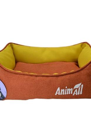 Лежак animall anna s orange для собак помаранчевий 45×35×16 см (2000981198510)