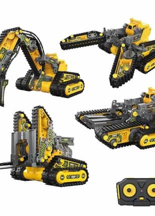 Конструктор спецтехніка 4в1 на радіокеруванні sg 01,176 деталей