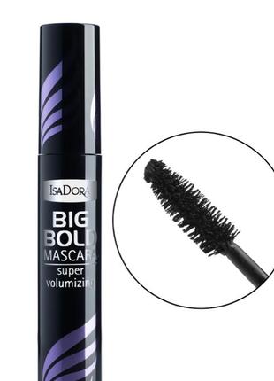 Isadora big bold mascara тушь для объема исадора