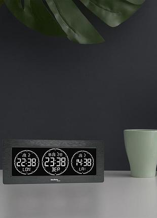Годинник настільний technoline wt458 black (wt458) d_6168 ttar7 фото