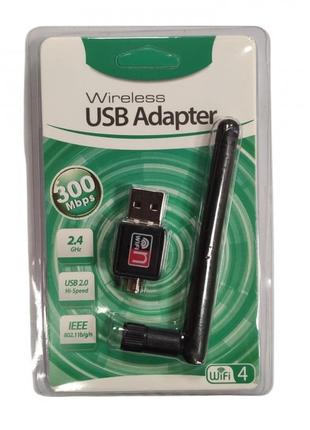 Usb wi-fi мережевий адаптер wi fi 802.11n + антена