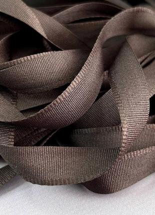 Тесьма брючная (1,5см.) моток 25м. цвет коричневый