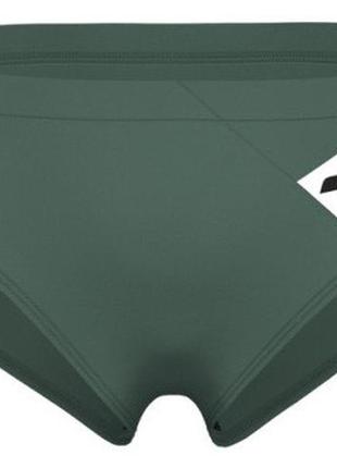 Плавки-сліпи для чоловікі arena stripe swim briefs оливкй, чорний чол 105