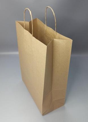 Паперовий пакет із ручками 280х130х380 мм.