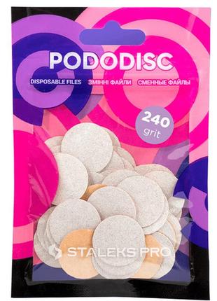 Сменные файлы staleks pro 15мм на клеевой основе #240, 50шт