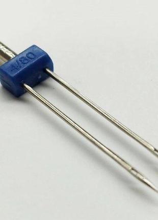 Двойная игла для трикотажа 4/80