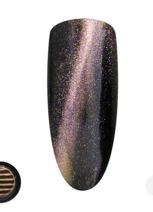 Металізована втірка котяче око global fashion №09