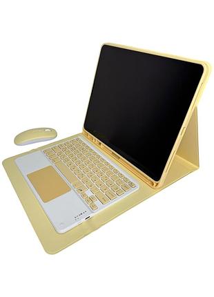 Чохол з клавіатурою для ipad air 10.9/11/air(2024) (yellow)