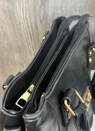 Жіноча сумка + міні сумочка клатч жіночий набір комплект сумочок 2 в 1 _ttar10 фото