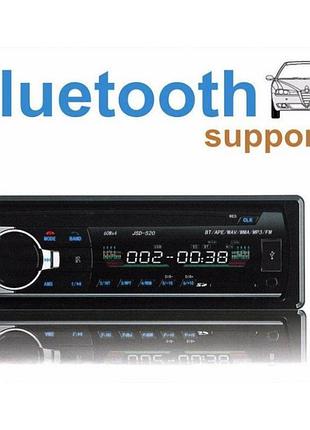 Автомагнитола mp3-sa-520 iso, 1din/bluetooth магнитола с подсветкой в авто _ttar