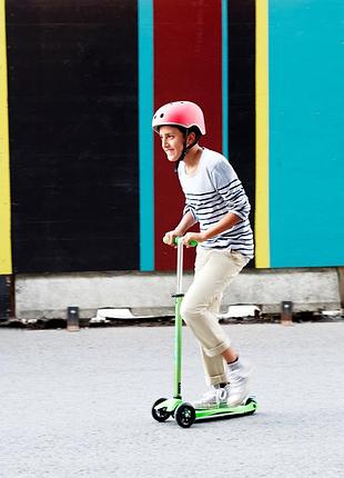 Самокат micro серії maxi deluxe - зелений 10