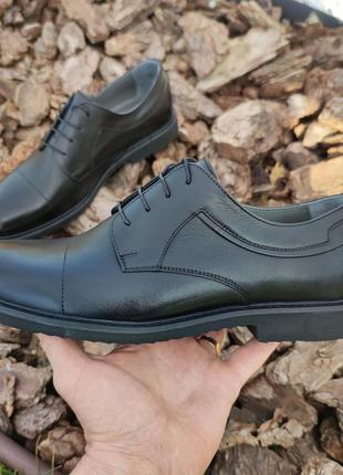 Легкі чоловічі туфлі дербі ікос 42, 45 розмір