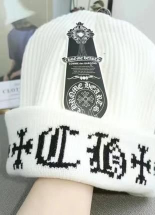 Шапка chrome hearts шапка хром хартц