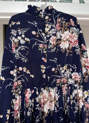 Нарядное платье в цветочный принт shein curve 3 xl4 фото