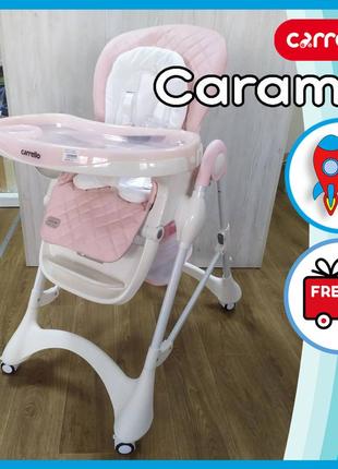 Стульчик для кормления carrello caramel (crl-9501/3) candy pink _ttar