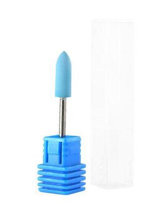 Гумова насадка для полірування №205 (м'яка), синя