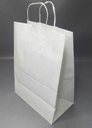 Паперовий пакет із ручками 260х150х350 мм.