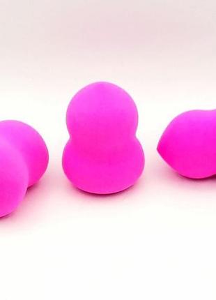 Б'юті-блендер для макіяжу фігуристий