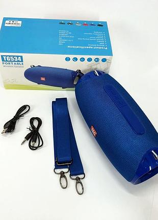 Bluetooth стерео колонка з радіо tg534, потужна колонка блютуз з підсвічуванням гучна блютуз nr-11
