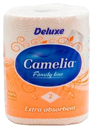 Camelia рушник паперовий deluxe 2шар 1шт