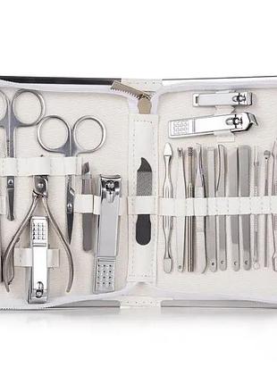 Rest манікюрно-педикюрний набір resteq із інструментами для догляду за обличчям 26 предметів _ttar