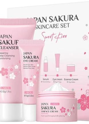 Набір подарунковий laikou sakura 4 в 1