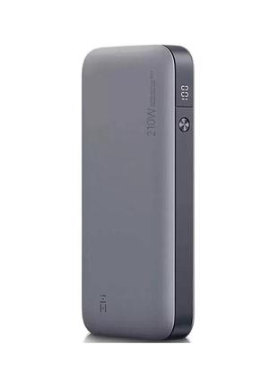 Внешний портативный аккумулятор zmi model 25000mah 210w silver