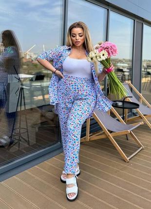 Женский летный костюм жатка двуйка прогулочный,женский летний костюм двойка прогулочный софт