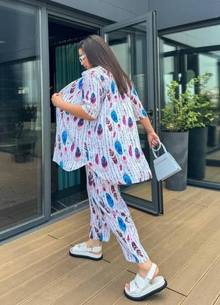 Женский летный костюм жатка двуйка прогулочный,женский летний костюм двойка прогулочный софт