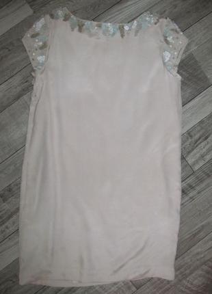 Warehouse шелковое платье р. 126 фото