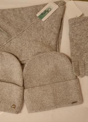 Бактус светло-серый с ангорой