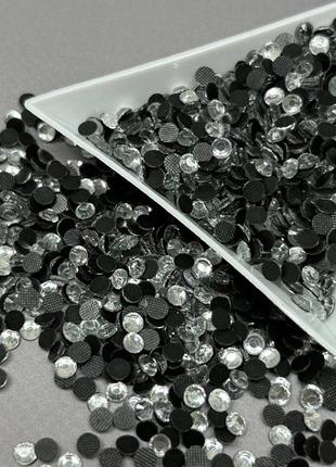Ss16 (3,8-4,0мм) термоклейові стрази - 10 гр - crystal
