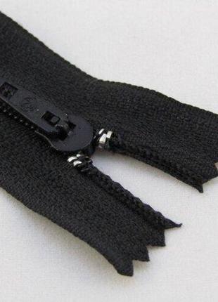 Блискавка t-3 18 см спідниця (100 шт.) чорний колір