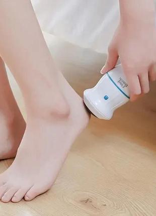 Електрична пемза-пилка для ніг pedi vac прилад для видалення мозолів із вакуумним пилососом акумулятор usb
