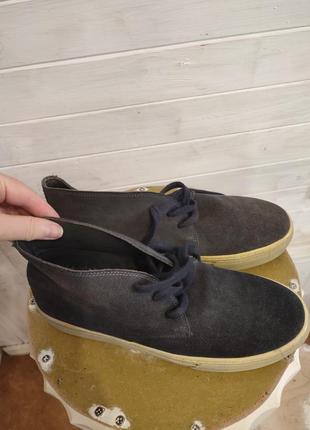 Натуральні замшеві кеди 27 см wellensteyn