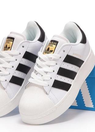 Жіночі кросівки adidas superstar4 фото