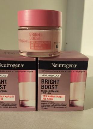Крем для лица от neutrogena bright boost