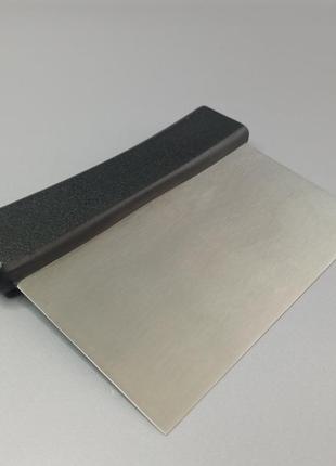 Шпатель кондитерський нержавіючий (дільник тесту)