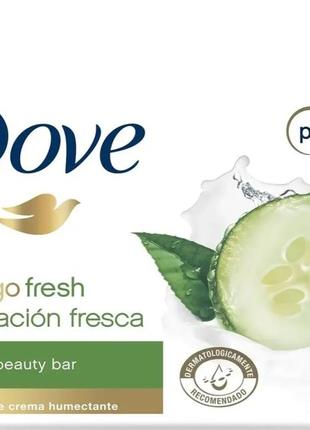 Крем-мыло dove прикосновение свежести 135 г