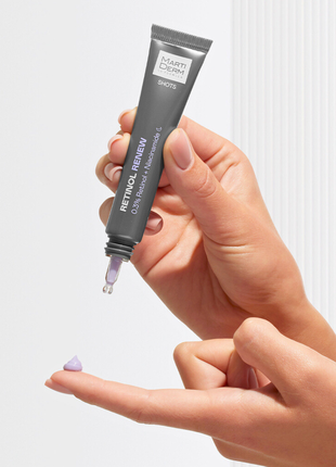 Martiderm shot retinol renew нічна сироватка з ретинолом та ніацінамідом