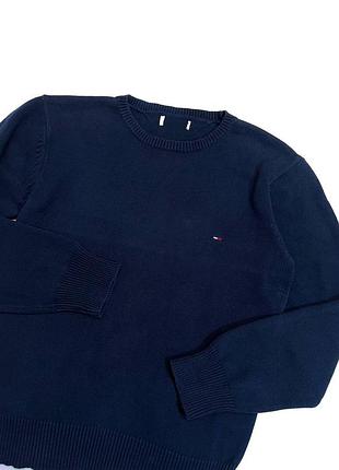 Оригинальный мужской свитер tommy hilfiger / свитер tommy jeans / мужской свитер томи хилфигер / мужской винтажный свитер / мужской тёплый свитер _1
