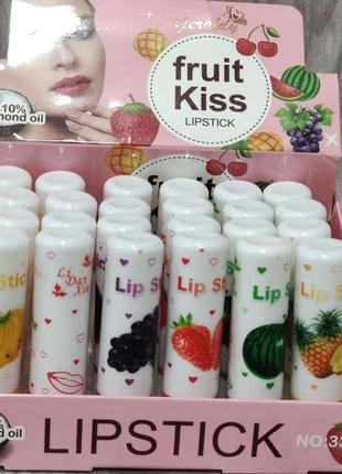 Гігієнічна помада "kiss fruit"