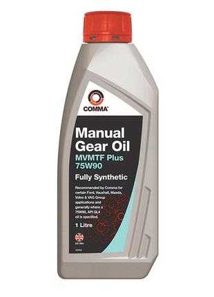 Трансмиссионное масло comma mvmtf 75w-90 fs plus 1л