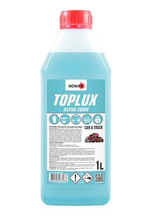 Активна піна nowax toplux active foam концентрат для безконтактної мийки 1:120, 1л