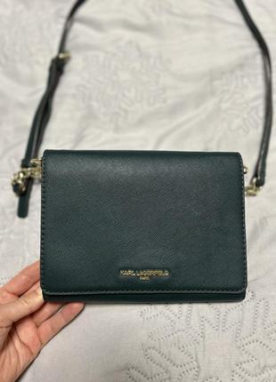 Сумка karl lagerfeld paris connie flap crossbody оригінал