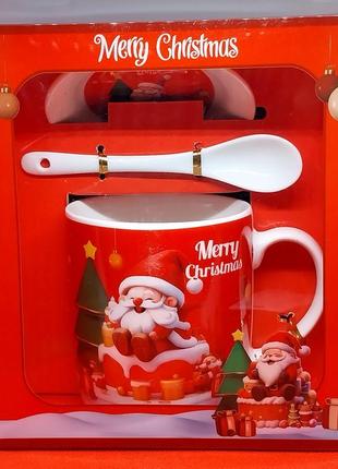 Кружка 350мм. "merry christmas" 3 в1