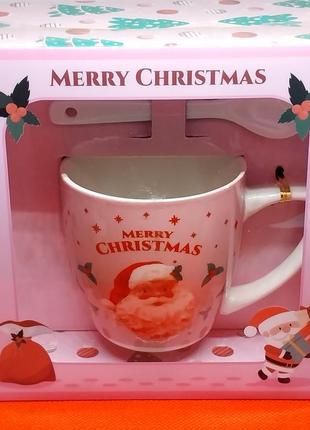 Кружка 175мм. "merry christmas" 2 в1