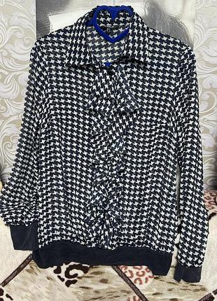 Шифоновая женская блуза